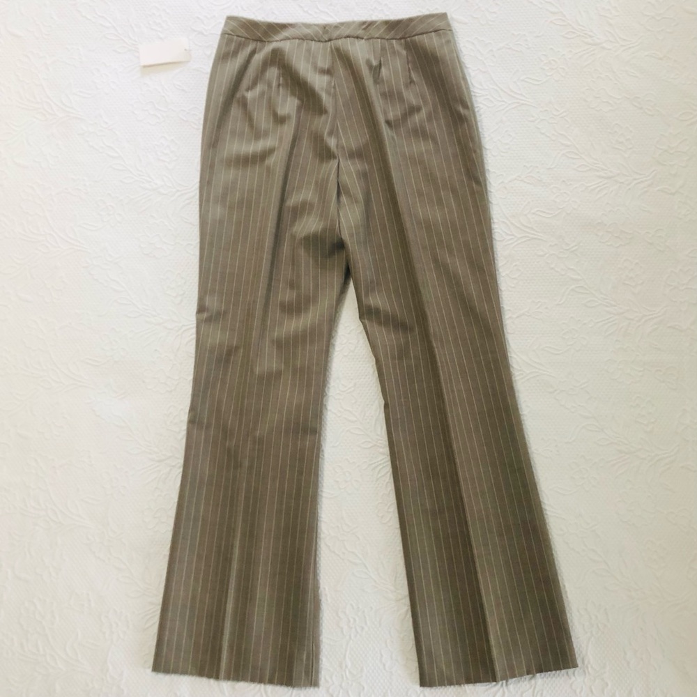 TAHARI Pantsuit NWT Arthur Levine 2PC Striped Jacket & Pant fully Lined Size 8 - Picture 6 of 13